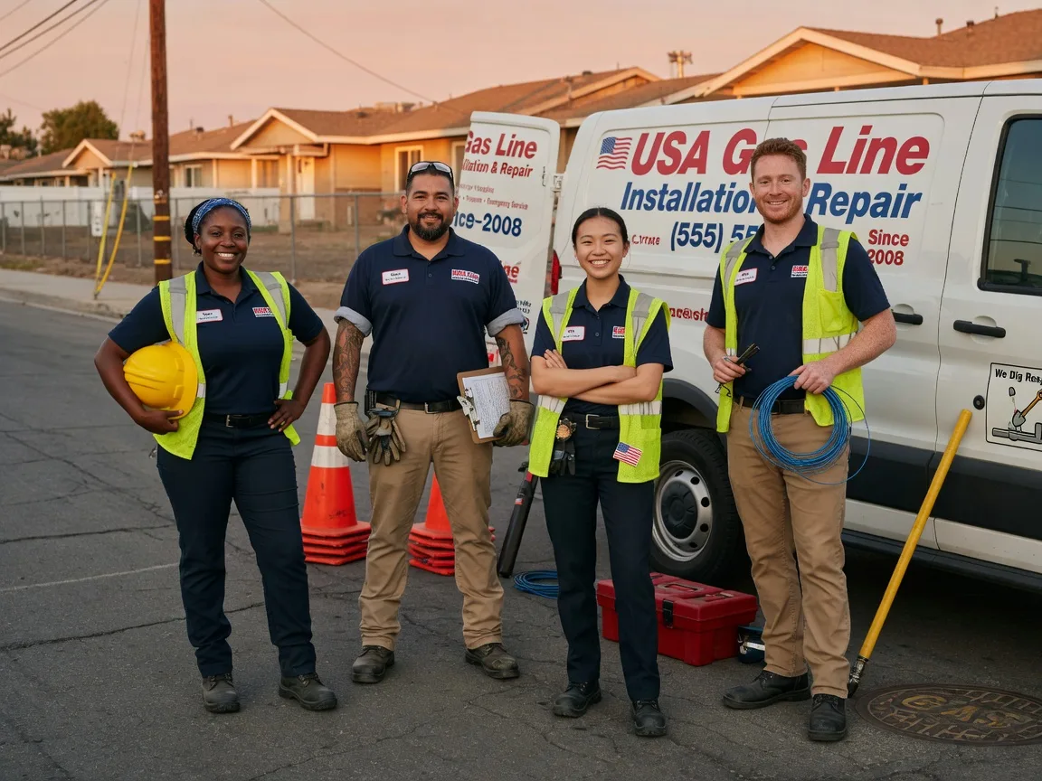 Gas Line Installation company in Weaverville, NC